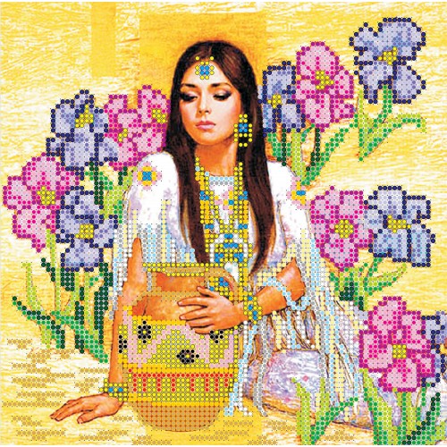 Spring Water, AC-021 by Abris Art - buy online! ✿ Fast delivery ✿ Factory price ✿ Wholesale and retail ✿ Purchase Scheme for embroidery with beads on canvas (200x200 mm)