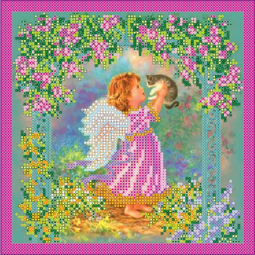 At Dawn, AC-046 by Abris Art - buy online! ✿ Fast delivery ✿ Factory price ✿ Wholesale and retail ✿ Purchase Scheme for embroidery with beads on canvas (200x200 mm)