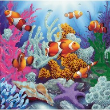 Charts on artistic canvas Under the Sea