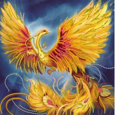Charts on artistic canvas The Firebird