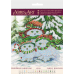 Charts on artistic canvas Family holidays, AC-334 by Abris Art - buy online! ✿ Fast delivery ✿ Factory price ✿ Wholesale and retail ✿ Purchase Large schemes for embroidery with beads on canvas (300x300 mm)