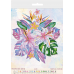 Charts on artistic canvas Tropical flowers, AC-353 by Abris Art - buy online! ✿ Fast delivery ✿ Factory price ✿ Wholesale and retail ✿ Purchase Large schemes for embroidery with beads on canvas (300x300 mm)