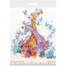 Charts on artistic canvas Spotty giraffes, AC-358 by Abris Art - buy online! ✿ Fast delivery ✿ Factory price ✿ Wholesale and retail ✿ Purchase Large schemes for embroidery with beads on canvas (300x300 mm)