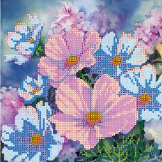 Charts on artistic canvas Flower extravaganza