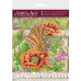 Charts on artistic canvas Batterfly and poppies, AC-525 by Abris Art - buy online! ✿ Fast delivery ✿ Factory price ✿ Wholesale and retail ✿ Purchase Scheme for embroidery with beads on canvas (200x200 mm)