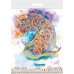 Charts on artistic canvas Good luck fish, AC-555 by Abris Art - buy online! ✿ Fast delivery ✿ Factory price ✿ Wholesale and retail ✿ Purchase Scheme for embroidery with beads on canvas (200x200 mm)