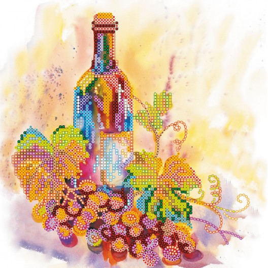 Charts on artistic canvas Taste of the sun, AC-560 by Abris Art - buy online! ✿ Fast delivery ✿ Factory price ✿ Wholesale and retail ✿ Purchase Scheme for embroidery with beads on canvas (200x200 mm)