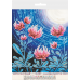 Charts on artistic canvas Flowers under the moon, AC-562 by Abris Art - buy online! ✿ Fast delivery ✿ Factory price ✿ Wholesale and retail ✿ Purchase Scheme for embroidery with beads on canvas (200x200 mm)