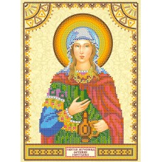 Icon's charts on artistic canvas St. Fotinia (Svetlana)