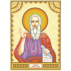 Icon's charts on artistic canvas St. Elijah