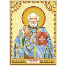 Icon's charts on artistic canvas St. Nicholas