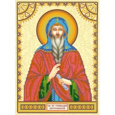 Icon's charts on artistic canvas St. Gennady