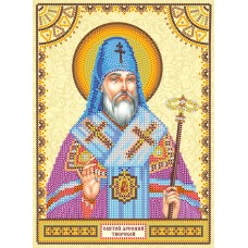 Icon's charts on artistic canvas St. Arseny