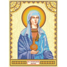 Icon's charts on artistic canvas St. Martha