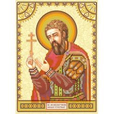 Icon's charts on artistic canvas St. Theodore