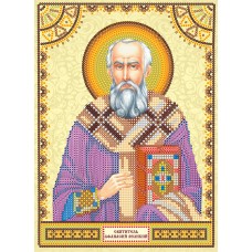 Icon's charts on artistic canvas St. Athanasius
