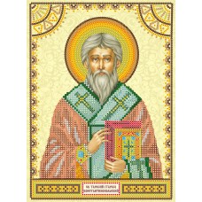 Icon's charts on artistic canvas St. Tarasius (Taras)