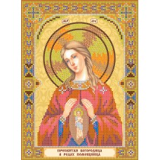 Icon's charts on artistic canvas Icon of the Mother of God «Midwife»