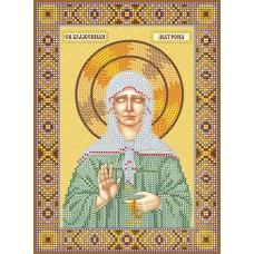 Icon's charts on artistic canvas Icons "St. Matrona of Moscow"