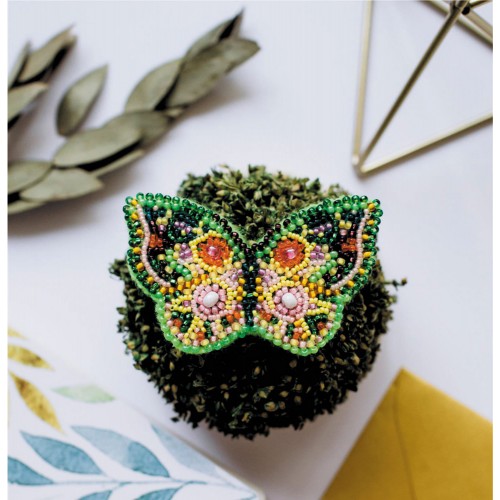 Decoration Summer mood, AD-022 by Abris Art - buy online! ✿ Fast delivery ✿ Factory price ✿ Wholesale and retail ✿ Purchase Kits for creating brooches (jewelry) with beads