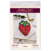 Decoration Strawberry, AD-050 by Abris Art - buy online! ✿ Fast delivery ✿ Factory price ✿ Wholesale and retail ✿ Purchase Kits for creating brooches (jewelry) with beads