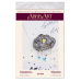 Decoration Silver threads, AD-054 by Abris Art - buy online! ✿ Fast delivery ✿ Factory price ✿ Wholesale and retail ✿ Purchase Kits for creating brooches (jewelry) with beads