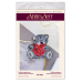 Decoration Bear in love, AD-056 by Abris Art - buy online! ✿ Fast delivery ✿ Factory price ✿ Wholesale and retail ✿ Purchase Kits for creating brooches (jewelry) with beads