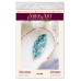 Decoration Light feather, AD-058 by Abris Art - buy online! ✿ Fast delivery ✿ Factory price ✿ Wholesale and retail ✿ Purchase Kits for creating brooches (jewelry) with beads