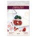 Decoration Cherries, AD-059 by Abris Art - buy online! ✿ Fast delivery ✿ Factory price ✿ Wholesale and retail ✿ Purchase Kits for creating brooches (jewelry) with beads