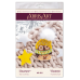 Decoration Owl Kuzya, AD-061 by Abris Art - buy online! ✿ Fast delivery ✿ Factory price ✿ Wholesale and retail ✿ Purchase Kits for creating brooches (jewelry) with beads