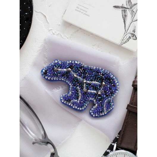 Decoration Ursa Major, AD-067 by Abris Art - buy online! ✿ Fast delivery ✿ Factory price ✿ Wholesale and retail ✿ Purchase Kits for creating brooches (jewelry) with beads