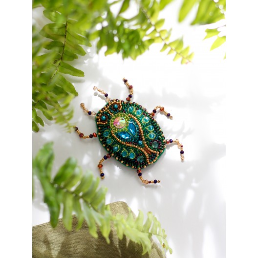 Decoration Mau-sit-sit, AD-082 by Abris Art - buy online! ✿ Fast delivery ✿ Factory price ✿ Wholesale and retail ✿ Purchase Kits for creating brooches (jewelry) with beads
