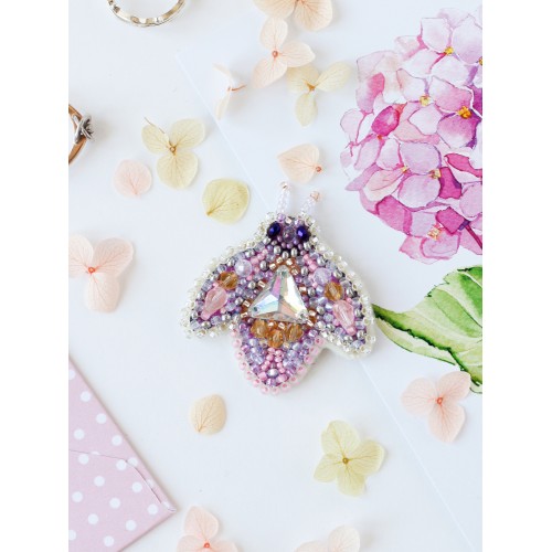 Decoration Sparkle, AD-086 by Abris Art - buy online! ✿ Fast delivery ✿ Factory price ✿ Wholesale and retail ✿ Purchase Kits for creating brooches (jewelry) with beads