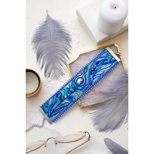 Decoration Feather touch, ADB-001 by Abris Art - buy online! ✿ Fast delivery ✿ Factory price ✿ Wholesale and retail ✿ Purchase Kits for creating bracelets with beads