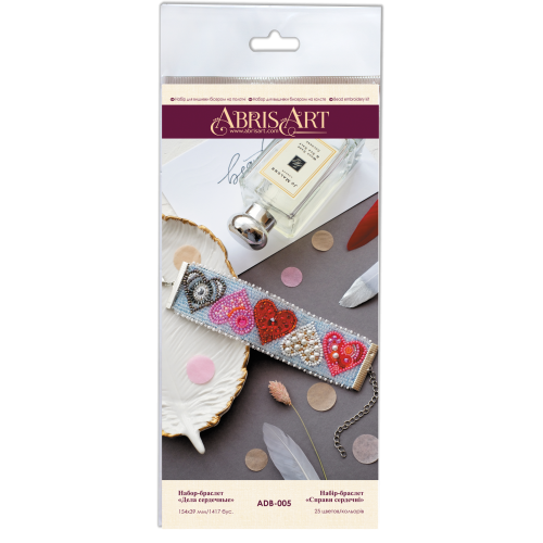 Decoration Cordial affairs, ADB-005 by Abris Art - buy online! ✿ Fast delivery ✿ Factory price ✿ Wholesale and retail ✿ Purchase Kits for creating bracelets with beads