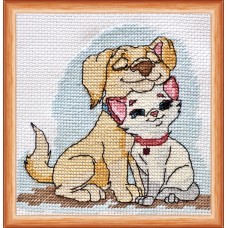 Cross-stitch kits Friends (Animals)