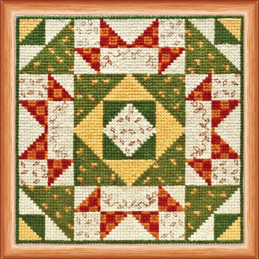 Quilt. Fall, AH-016 by Abris Art - buy online! ✿ Fast delivery ✿ Factory price ✿ Wholesale and retail ✿ Purchase Big kits for cross stitch embroidery