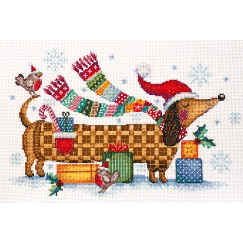 Cross-stitch kits I am feeling a holiday, AH-043 by Abris Art - buy online! ✿ Fast delivery ✿ Factory price ✿ Wholesale and retail ✿ Purchase Big kits for cross stitch embroidery