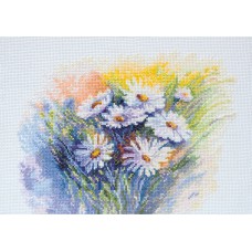 Cross-stitch kits Watercolour camomiles