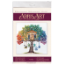 Cross-stitch kits Cat house, AH-061 by Abris Art - buy online! ✿ Fast delivery ✿ Factory price ✿ Wholesale and retail ✿ Purchase Big kits for cross stitch embroidery