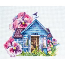 Cross-stitch kits Violet house