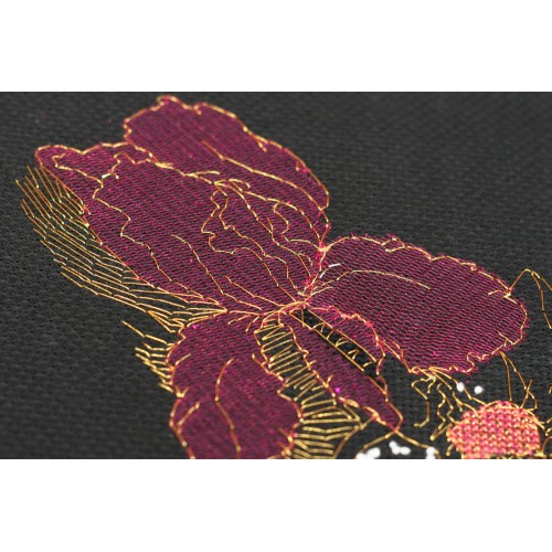 Cross-stitch kits Flower wind-1, AH-079 by Abris Art - buy online! ✿ Fast delivery ✿ Factory price ✿ Wholesale and retail ✿ Purchase Big kits for cross stitch embroidery