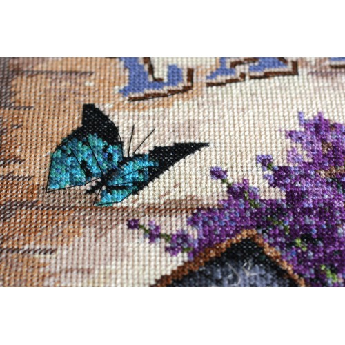 Cross-stitch kits Melody of provence, AH-081 by Abris Art - buy online! ✿ Fast delivery ✿ Factory price ✿ Wholesale and retail ✿ Purchase Big kits for cross stitch embroidery