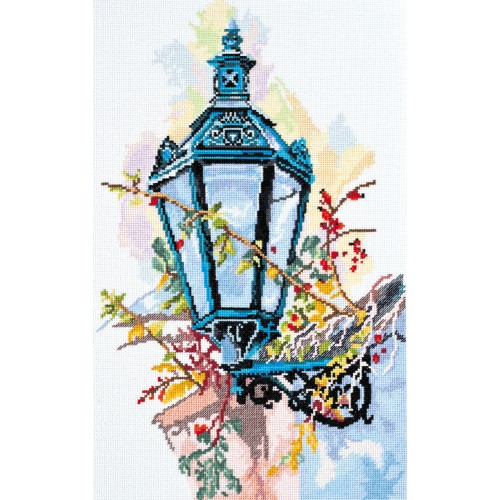 Cross-stitch kits Lantern, AH-083 by Abris Art - buy online! ✿ Fast delivery ✿ Factory price ✿ Wholesale and retail ✿ Purchase Big kits for cross stitch embroidery