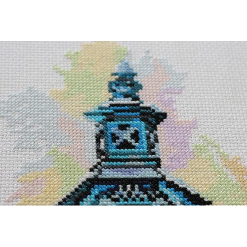 Cross-stitch kits Lantern, AH-083 by Abris Art - buy online! ✿ Fast delivery ✿ Factory price ✿ Wholesale and retail ✿ Purchase Big kits for cross stitch embroidery