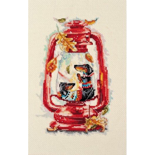 Cross-stitch kits Heat of October, AH-088 by Abris Art - buy online! ✿ Fast delivery ✿ Factory price ✿ Wholesale and retail ✿ Purchase Big kits for cross stitch embroidery