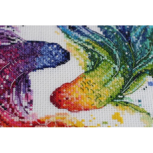 Cross-stitch kits Cha-cha-cha, AH-092 by Abris Art - buy online! ✿ Fast delivery ✿ Factory price ✿ Wholesale and retail ✿ Purchase Big kits for cross stitch embroidery