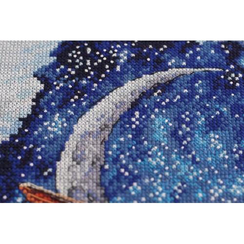 Cross-stitch kits Above the clouds, AH-093 by Abris Art - buy online! ✿ Fast delivery ✿ Factory price ✿ Wholesale and retail ✿ Purchase Big kits for cross stitch embroidery