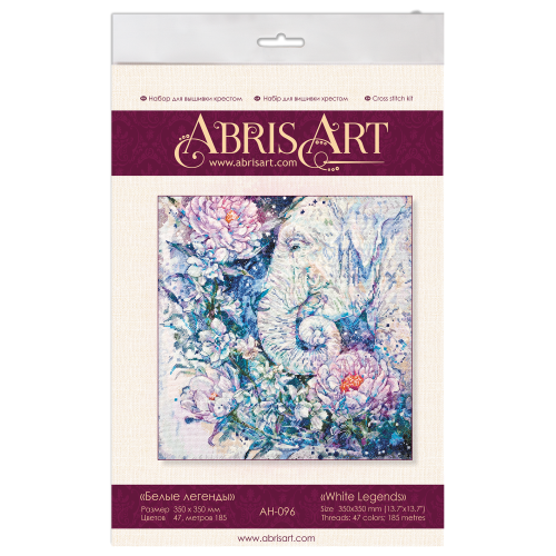 Cross-stitch kits White Legends, AH-096 by Abris Art - buy online! ✿ Fast delivery ✿ Factory price ✿ Wholesale and retail ✿ Purchase Big kits for cross stitch embroidery