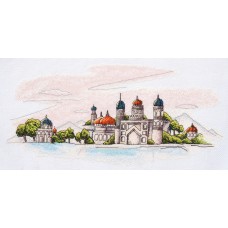 Cross-stitch kits Colorful domes